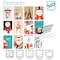 Better Office Products Christmas/Holiday Greeting Cards & Envs, 4in. x 6in. 12 Illustrative Designs, Blank Inside, 100PK 64591 - alternate 3